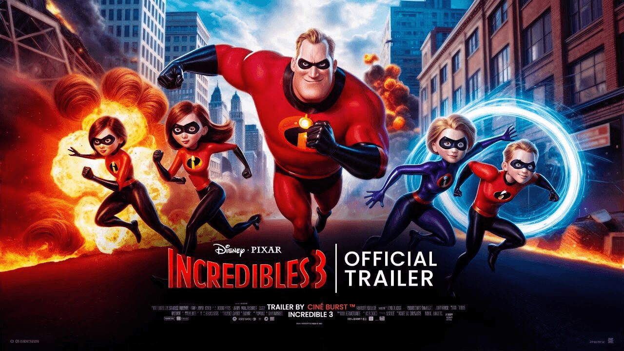 Incredibles 3 (2026) – Teaser Trailer | Pixar 🍿🍿